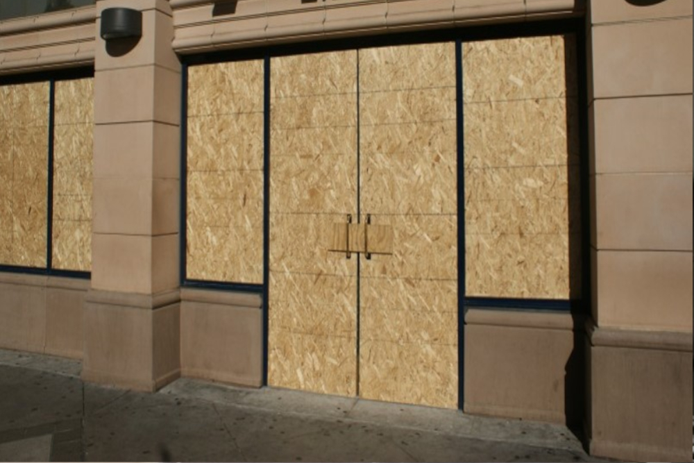 Boarding Up in Sydenham, SE26